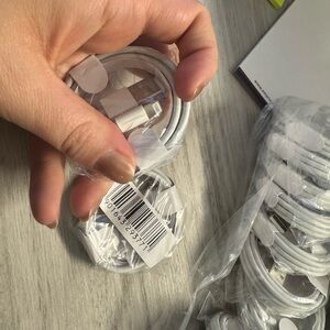 iPhone White Charging Cable